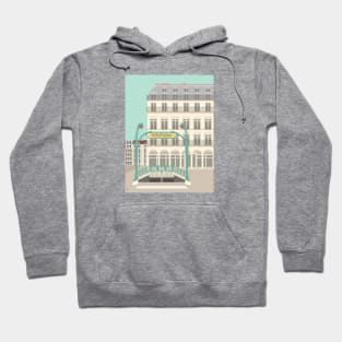 Art Nouveau in Paris, France Hoodie